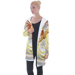 Phoenix Longline Hooded Cardigan by Cowasu