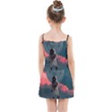 Astronaut-moon-space-nasa-planet Kids  Summer Sun Dress View2