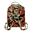 Bat pattern Flap Pocket Backpack (Small) View3