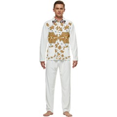 Kue Jahe Sukabumi Men s Long Sleeve Velvet Pocket Pajamas Set by imanmulyana