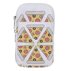 Pizza-slice-food-italian Waist Pouch (small) by Cowasu