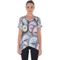 Compass-direction-north-south-east Cut Out Side Drop T-Shirt View1