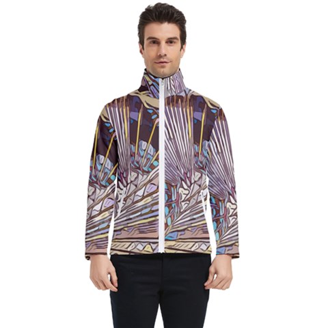 Abstract-drawing-design-modern Men s Bomber Jacket by Cowasu