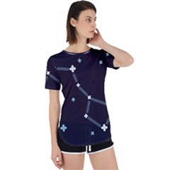 Celebrities-categories-universe-sky Perpetual Short Sleeve T-shirt by Cowasu