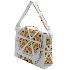 Pizza-slice-food-italian Box Up Messenger Bag by Sarkoni