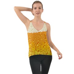 Bubble-beer Chiffon Cami by Sarkoni