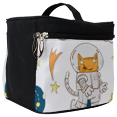 Astronaut-dog-cat-clip-art-kitten Make Up Travel Bag (big) by Sarkoni