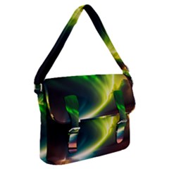 Lake Storm Neon Nature Buckle Messenger Bag by Bangk1t