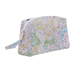 London City Map Wristlet Pouch Bag (medium) by Bedest