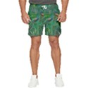 Peacock Paradise Jungle Men s Runner Shorts View1