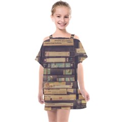 Books Antique Worn Spent Romance Antique Dealer Kids  One Piece Chiffon Dress by Ravend