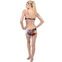 Left And Right Brain Illustration Splitting Abstract Anatomy Layered Top Bikini Set View2