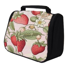 Strawberry Fruit Full Print Travel Pouch (small) by Bedest