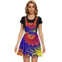 Fractal Spiral Bright Colors Apron Dress View1