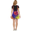 Fractal Spiral Bright Colors Apron Dress View4