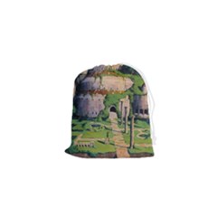 Painting Scenery Drawstring Pouch (xs) by Sarkoni