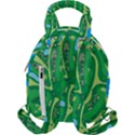 Golf Course Par Golf Course Green Travel Backpack View2