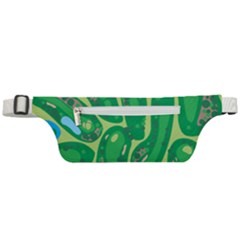 Golf Course Par Golf Course Green Active Waist Bag by Sarkoni