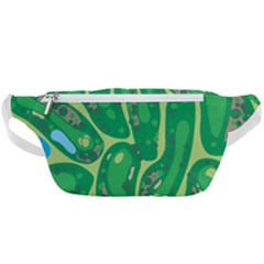 Golf Course Par Golf Course Green Waist Bag  by Sarkoni