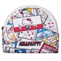 Hello-kitty-62 Horseshoe Style Canvas Pouch View1