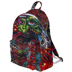 Somewhere Near Oblivion Nightmares Acid Colors Psychedelic The Plain Backpack by Sarkoni