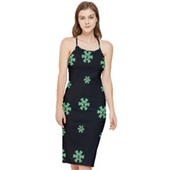 I Love Guitars In Pop Arts Blooming Style Bodycon Cross Back Summer Dress by pepitasart