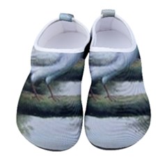 Canvas Oil Painting Two Peacock Kids  Sock-style Water Shoes by Grandong