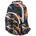 Koi Pond 3d Fish Rounded Multi Pocket Backpack View1