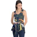 Koi Pond 3d Fish Sleeveless Tunic View1