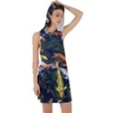 Koi Pond 3d Fish Racer Back Hoodie Dress View1