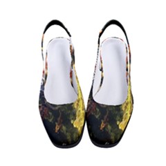 Koi Pond 3d Fish Women s Classic Slingback Heels by Grandong