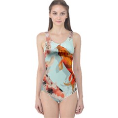 Koi Fish One Piece Swimsuit by Grandong