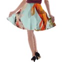 Koi Fish A-line Skater Skirt View2