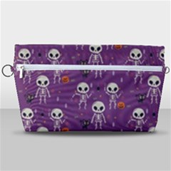 Skull Halloween Pattern Handbag Organizer by Ndabl3x