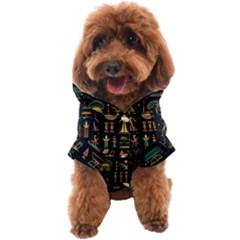 Hieroglyphs Space Dog Coat by Ndabl3x