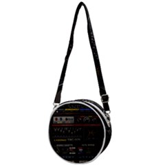 Daft Punk Boombox Crossbody Circle Bag by Sarkoni