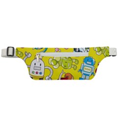 Robot Pattern Active Waist Bag by Ndabl3x