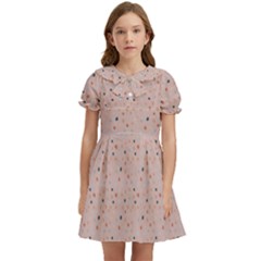 Punkte Kids  Bow Tie Puff Sleeve Dress by zappwaits