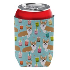 Welsh Corgis Dog Boba Tea Bubble Tea Cute Kawaii Can Holder by Grandong