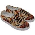 Thanksgiving pattern Men s Classic Low Top Sneakers View3