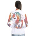 Baby Unicorn T- Shirt Colourful Bay Unicorn T- Shirt Yoga Reflexion Pose T- Shirtyoga Reflexion Pose T- Shirt Drape Collar Cardigan View2