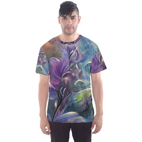 Abstract Blossoms  Men s Sport Mesh T-shirt by Internationalstore