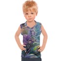 Abstract Blossoms  Kids  Sport Tank Top View1
