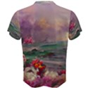 Abstract Flowers  Men s Cotton T-Shirt View2