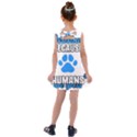 Veterinary Medicine T- Shirt Funny Veterinary Assistant Because Humans Are Gross Vet Med T- Shirt Kids  Cross Back Dress View2