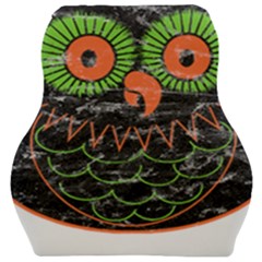 Vintage Halloween Owl T- Shirt Vintage Halloween Owl T- Shirt Car Seat Velour Cushion  by ZUXUMI