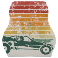 Vintage Rc Cars T- Shirt Vintage Sunset  Classic Rc Buggy Racing Cars Addict T- Shirt Car Seat Velour Cushion  by ZUXUMI