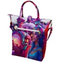 Fantasy Arts  Buckle Top Tote Bag View2