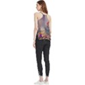 Floral Blossoms  Flowy Camisole Tank Top View2