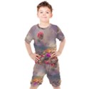 Floral Blossoms  Kids  T-Shirt and Shorts Set View1